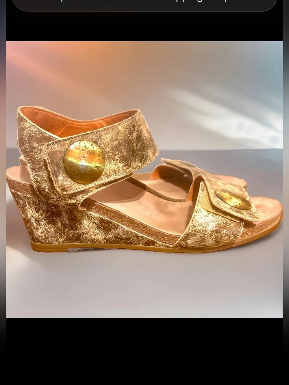 Taos Carousel 2 Wedge sandals inTaupe Multi Size 39 US 8.5-9